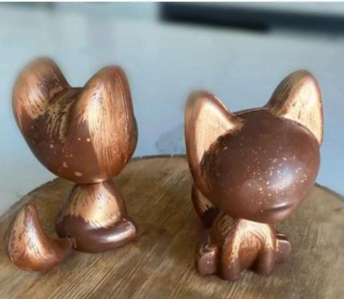 Imagem de Forma Semiprofissional Raposa 3D - páscoa, raposinha de chocolate (9443)