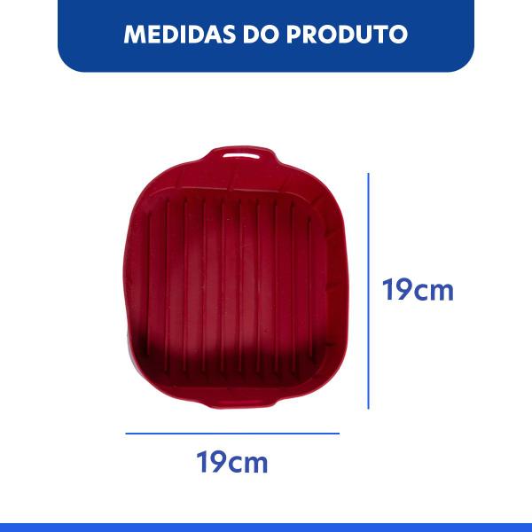 Imagem de Forma Silicone p/ Airfryer Cherry 19x5cm Wincy