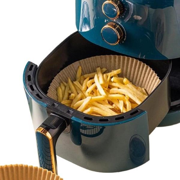 Imagem de Formas Antiaderentes Descartáveis Air Fryer 50 Un novidade