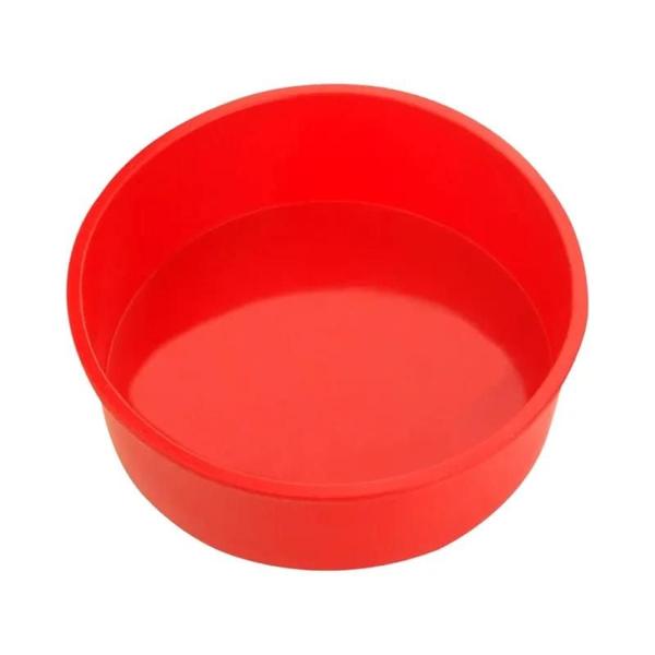 Imagem de Formas de Bolo Redondas de Silicone (4, 6, 8 e 10 Polegadas) - Resistentes ao Calor