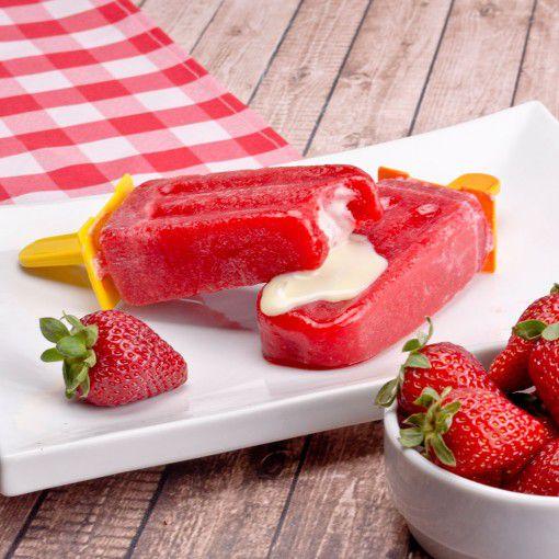 Formas Forminhas Para Sorvete de Palito Paleta 4 Peças 100ML - Plasútil Imagem de Formas Forminhas Para Sorvete de Palito Paleta 4 Peças 100ML