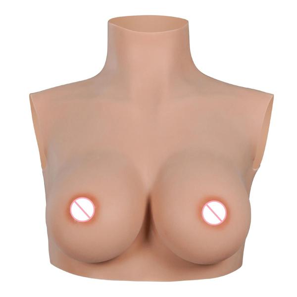 Imagem de Formas Grandes De Seios De Silicone KOOMIHO 2TH GEN B C D E G Cup Para Transgêneros Drag Queen