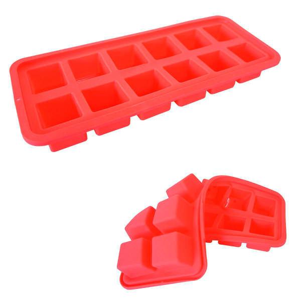 Forminha De Gelo Cozinha Freezer Faz 12 Cubos Fundo Silicone - Western Imagem de Forminha De Gelo Cozinha Freezer Faz 12 Cubos Fundo Silicone