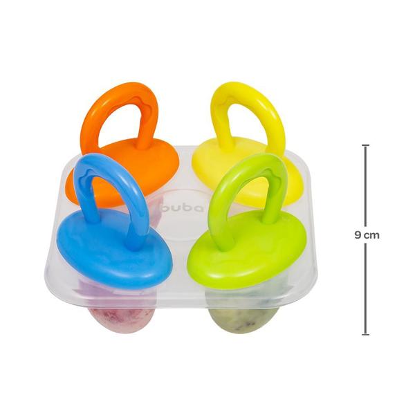 Imagem de  Forminha Picolé Molde Sorvete 25ML Peitolé Forma Divertido Picoleteira Bebê Infantil Criança Buba 