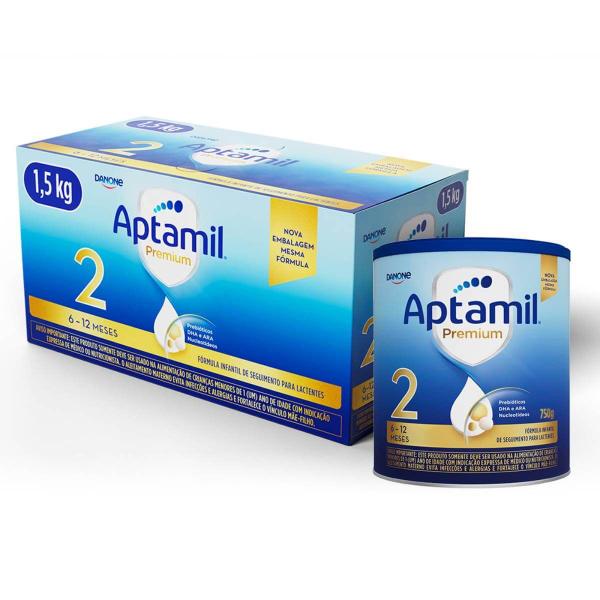 Imagem de Formula Infantil Aptamil 2 Aptabox 1,5kg