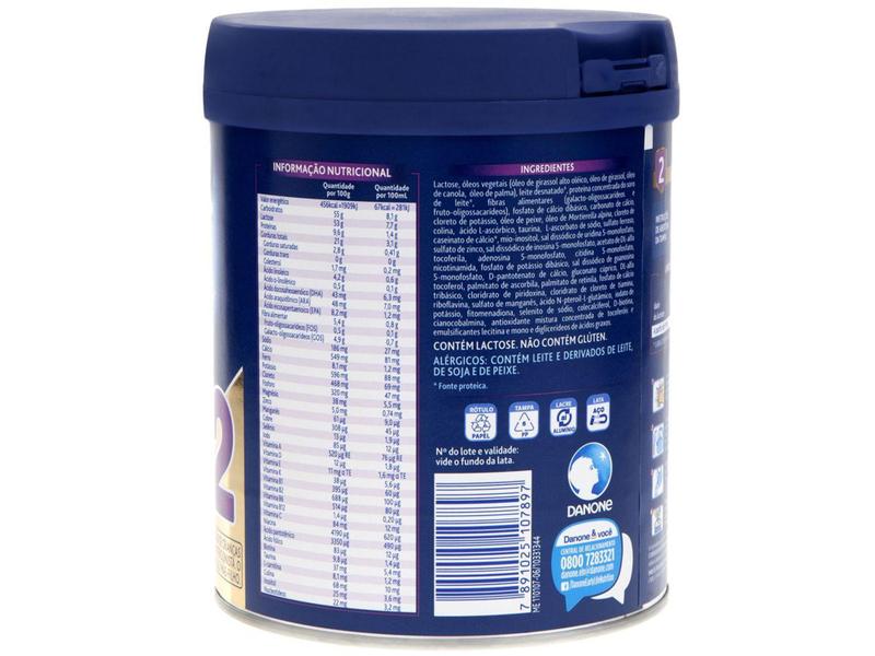 Fórmula Infantil Aptamil Original Premium+ 2 - 800g Imagem de Fórmula Infantil Aptamil Original Premium+ 2 - 800g