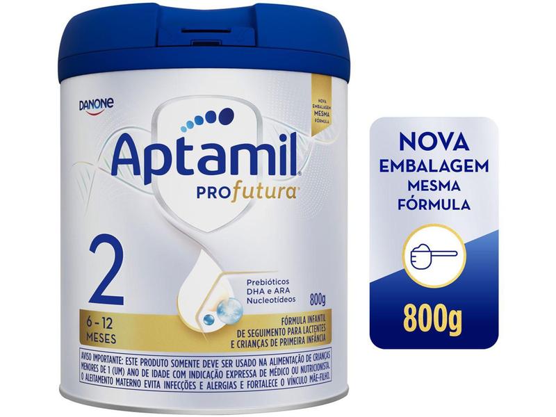 Imagem de Fórmula Infantil Aptamil Original Profutura 2 - 800g