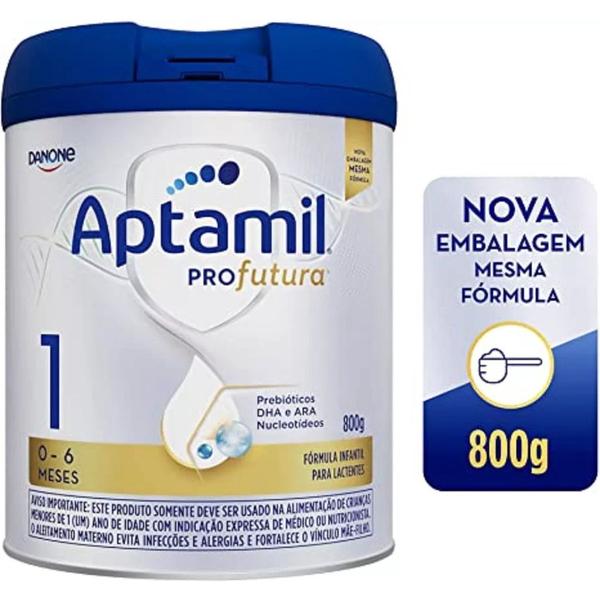 Fórmula Infantil: Aptamil Profutura 1 800g - 0-6 meses - Danone Fórmula Infantil: Aptamil Profutura 1 800g - 0-6 meses - Danone