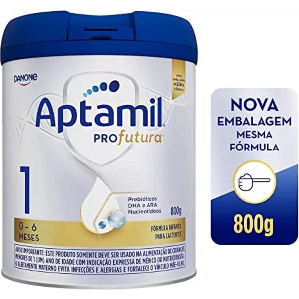 Fórmula Infantil: Aptamil Profutura 1 800g - 0-6 meses - Danone Fórmula Infantil: Aptamil Profutura 1 800g - 0-6 meses - Danone