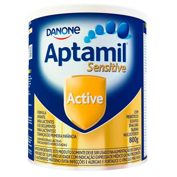 Imagem de Formula Infantil Aptamil Sensitive Active 800g