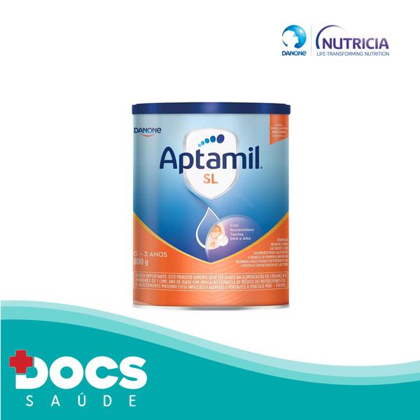 Fórmula Infantil Aptamil SL 800gr Danone Imagem de Fórmula Infantil Aptamil SL 800gr Danone
