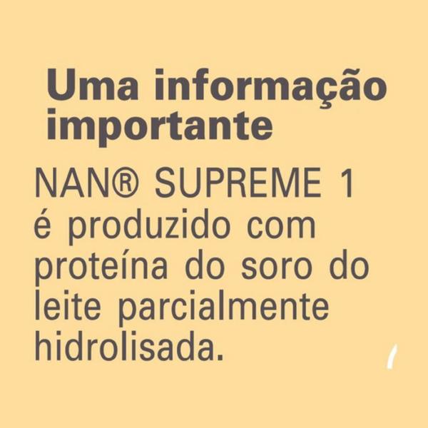 Imagem de Fórmula Infantil Em Pó Nestlé Nan Supreme Pro Em Lata 0 A 6 Meses 800g