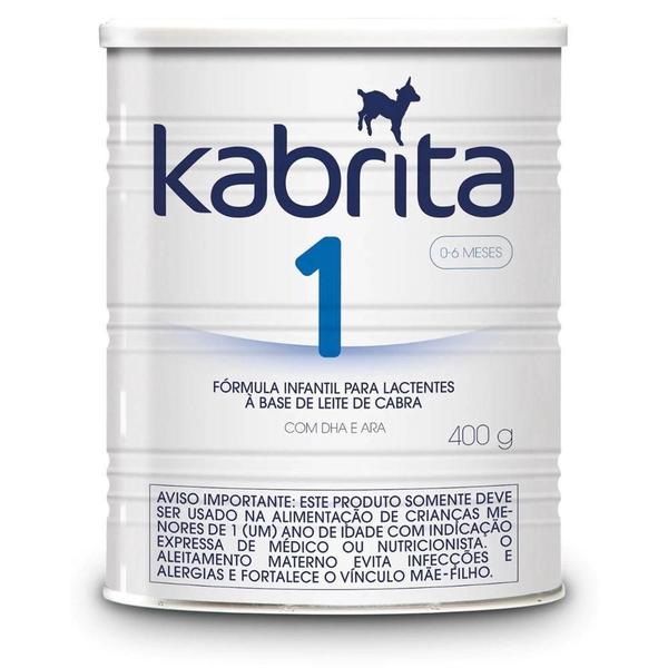 Fórmula Infantil Kabrita 1 Leite De Cabra 400G Imagem de Fórmula Infantil Kabrita 1 Leite De Cabra 400G
