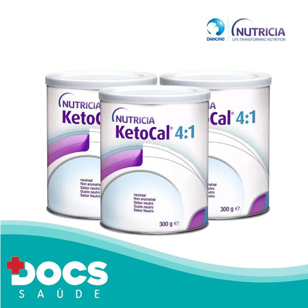 Fórmula Infantil Ketocal 300gr Danone KIT 03 unidades Imagem de Fórmula Infantil Ketocal 300gr Danone KIT 03 unidades