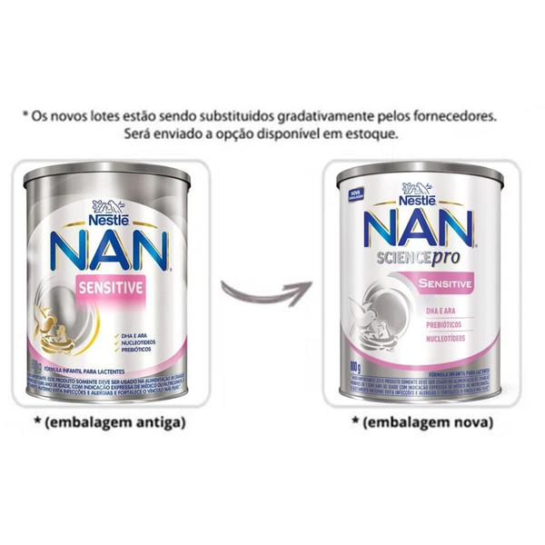 Imagem de Formula Infantil Nan Sensitive 800g