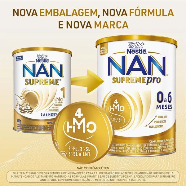 Imagem de Fórmula Infantil Nan Supreme Pro 0-6 Meses - Danone