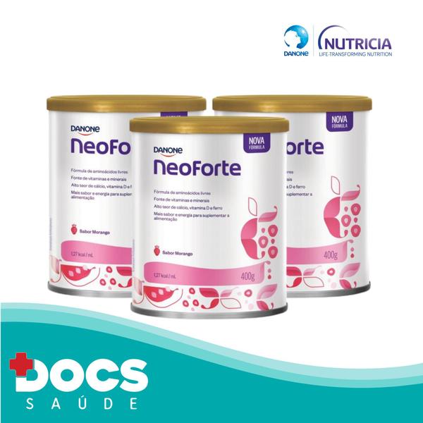 Fórmula Infantil NeoForte 400gr Danone KIT 03 unidades Imagem de Fórmula Infantil NeoForte 400gr Danone KIT 03 unidades