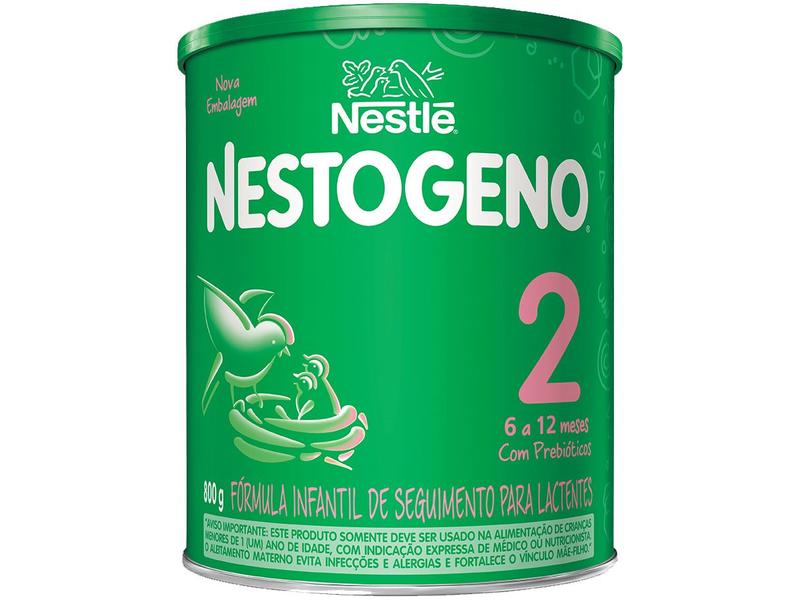 Fórmula Infantil Nestlé Leite Nestogeno 2 - 800g Fórmula Infantil Nestlé Leite Nestogeno 2 - 800g