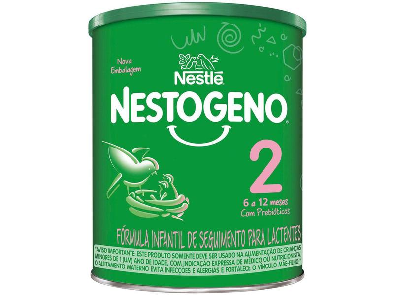 Fórmula Infantil Nestogeno Original 2 - 400g Imagem de Fórmula Infantil Nestogeno Original 2 - 400g
