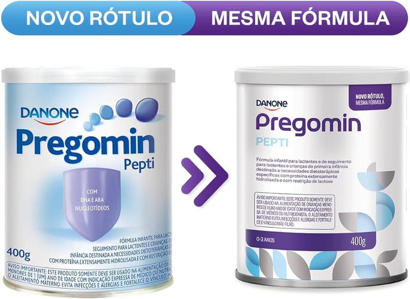 Imagem de Fórmula Infantil Pregomin Pepti 400g