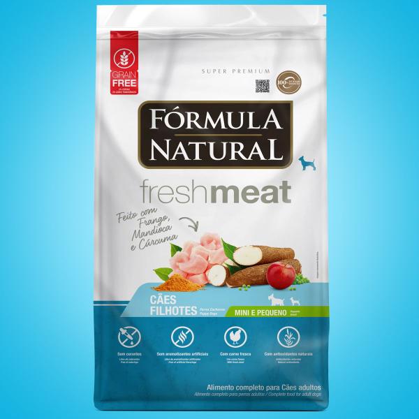 Imagem de Fórmula Natural Fresh Meat Cães Filhotes Mini/Pequeno 2,5kg