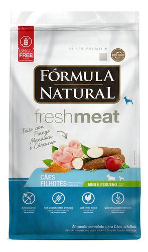 Imagem de Formula Natural Fresh Meat Ração Para Caes Filhotes Porte Mini E Pequeno 1kg