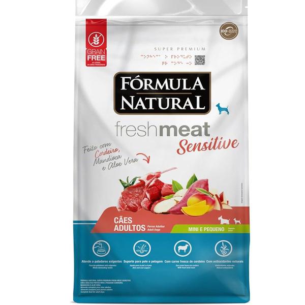 Imagem de Fórmula Natural Fresh Meat Sensitive Cães Adultos Portes Mini E Pequeno 2,5kg