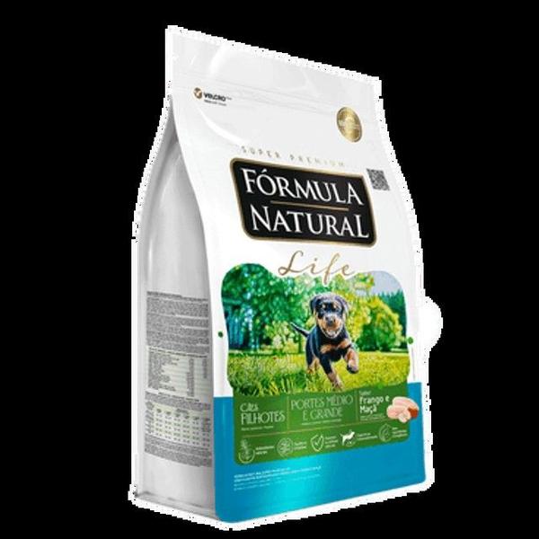 Formula natural life filhote porte medio e grande 15kg - ADIMAX Imagem de Formula natural life filhote porte medio e grande 15kg