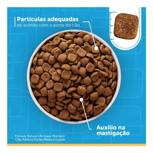 Imagem de Fórmula Natural Ração Para Cães Adultos Tamanho Médio E Grande Sabor Mix Sacola 15kg