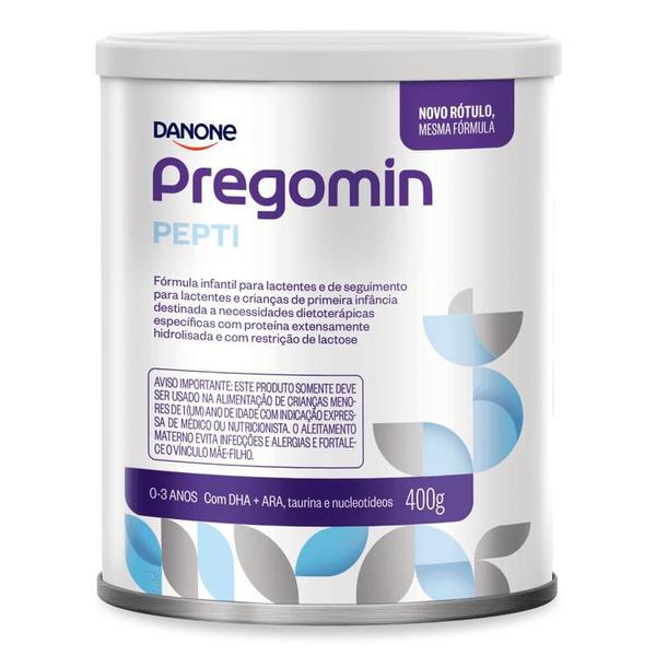 Imagem de Fórmula Nutricional Pregomin Pepti 400g extensamente hidrolisada