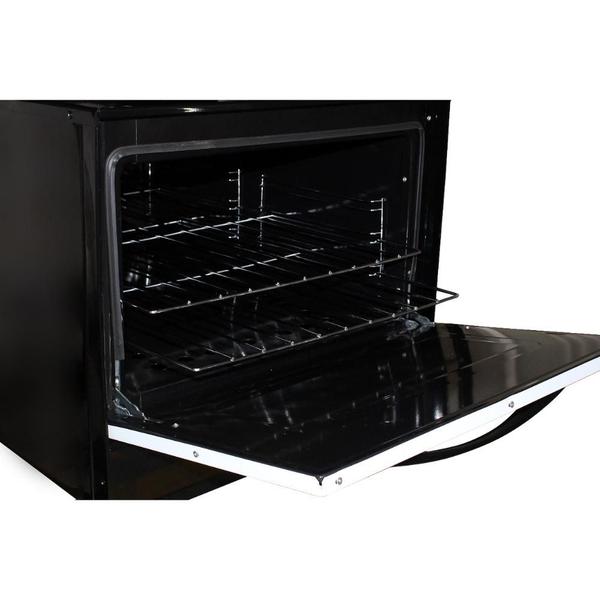 Imagem de Forno a Gás Clarice Semi Industrial Topmaxx 107L - Preto/Branco