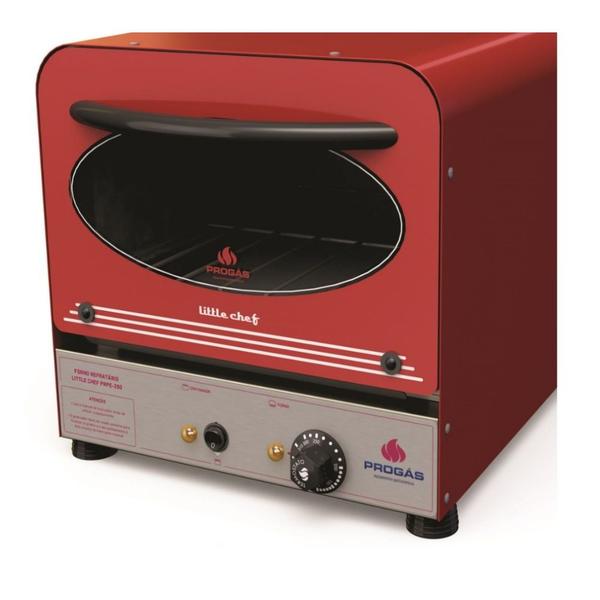 Imagem de Forno Assador PRPE-200 Little Chef 25l Progás Vermelho 110v