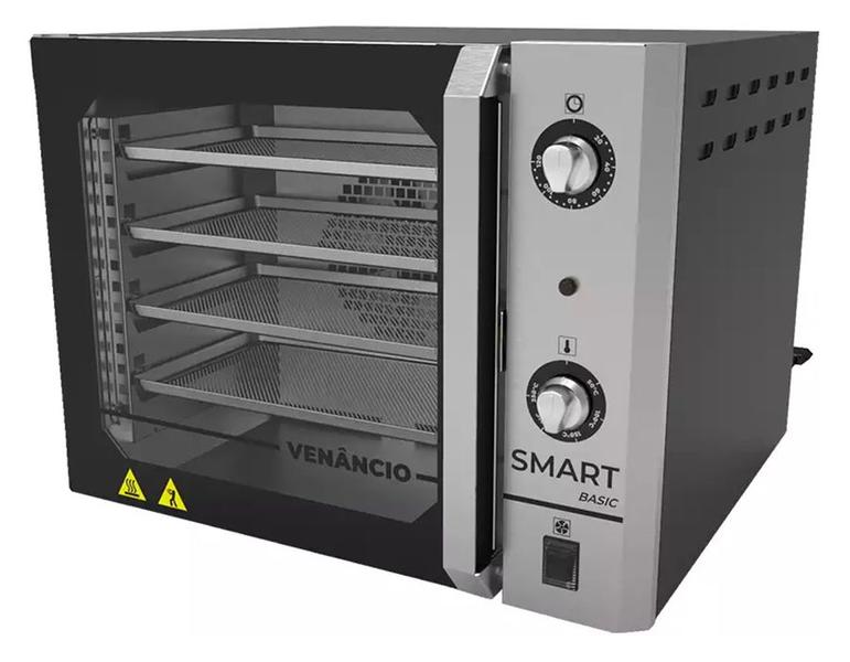 Forno de bancada elétrico Venâncio Ind FCSB4E 55L 220V Forno de bancada elétrico Venâncio Ind FCSB4E 55L 220V