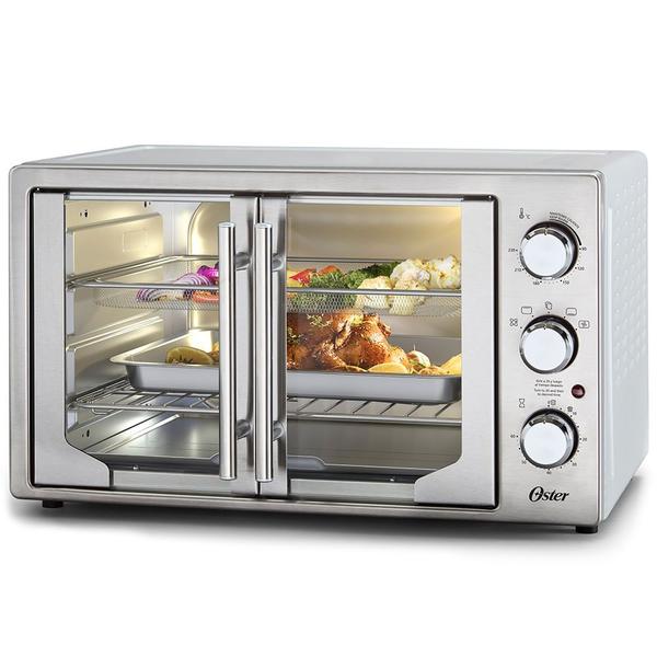 Forno e Fritadeira Sem Óleo Oster 42L French Door 2 em 1 Forno e Fritadeira Sem Óleo Oster 42L French Door 2 em 1