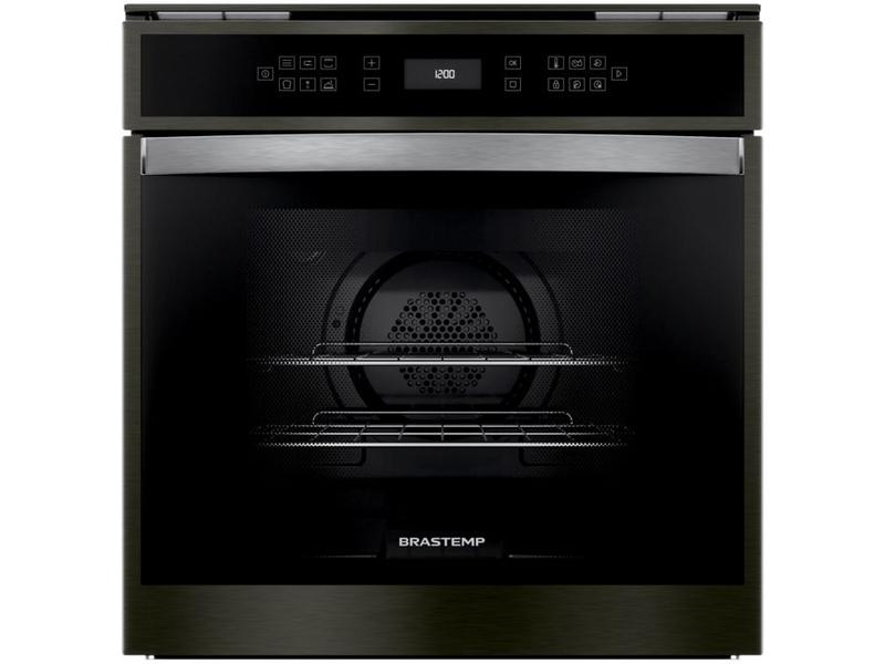 Forno Elétrico de Embutir Brastemp de Convecção e Grill 84L Black Inox Eclipse Collection ... Forno Elétrico de Embutir Brastemp de Convecção e Grill 84L Black Inox Eclipse Collection ...