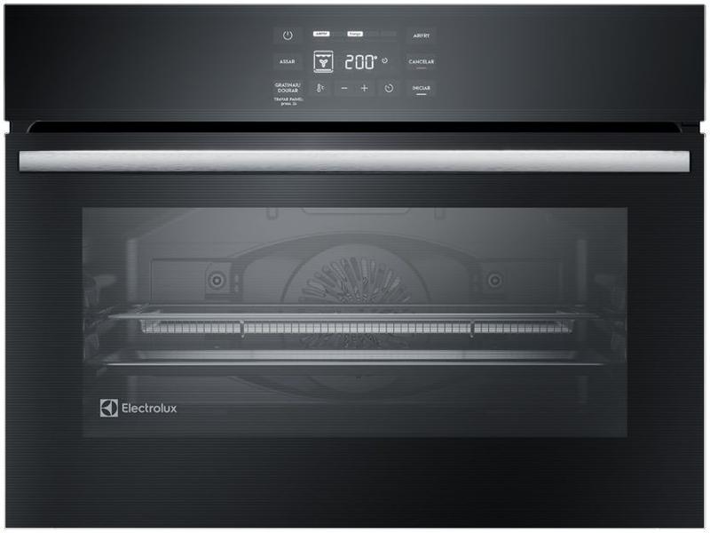 Forno Elétrico de Embutir Electrolux Multifuncional 50L Preto Experience OE5EA