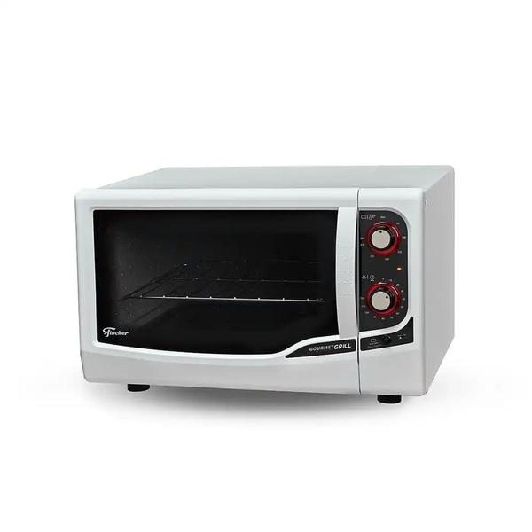 Forno Elétrico Fischer 44 Litros Gourmet Grill Branco - 127 Volts Forno Elétrico Fischer 44 Litros Gourmet Grill Branco - 127 Volts