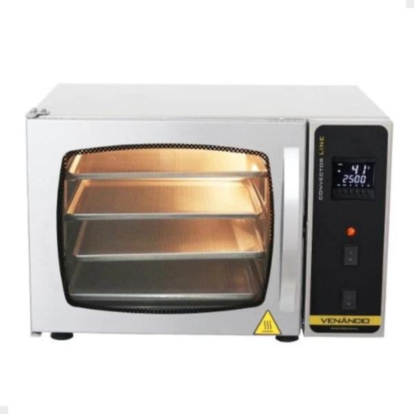 Imagem de Forno Elétrico Venâncio Com Vapor E 4 Esteiras FC4EM 220V