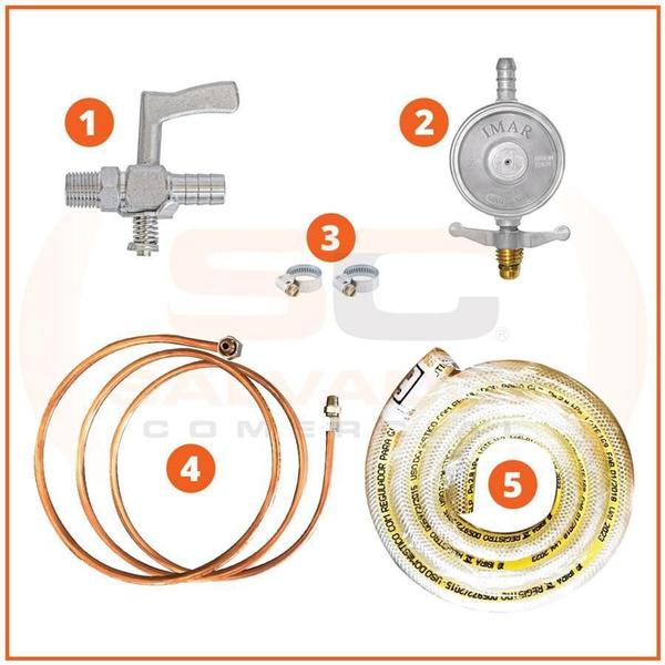 Imagem de Forno Industrial Kit Gás Progás Fsi680 82Lts Mesa