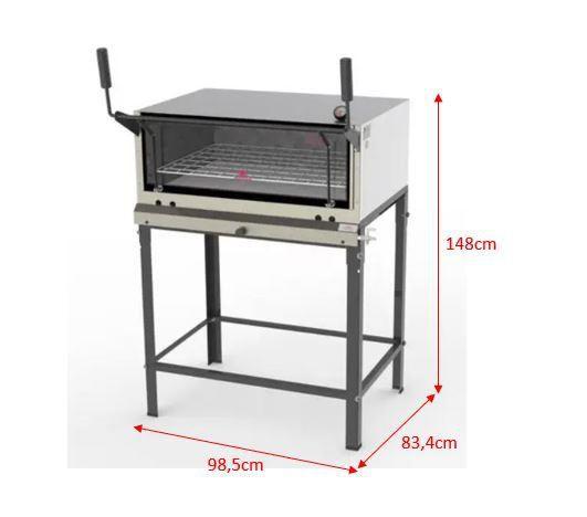 Forno Industrial Refratário Lastro a Gás PRP-860G - Progás Imagem de Forno Industrial Refratário Lastro a Gás PRP-860G - Progás