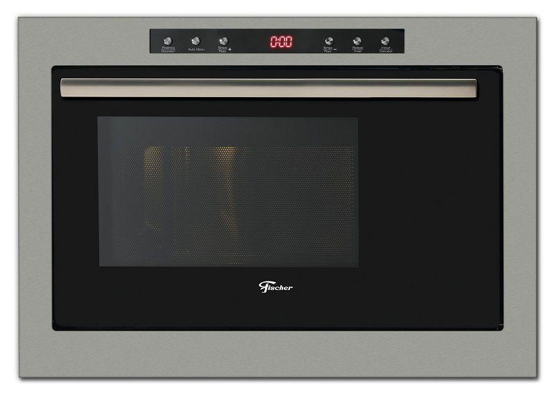 Imagem de Forno micro-ondas de embutir fischer infinity 25l inox com dourador