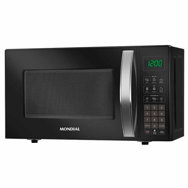 Imagem de Forno Micro-ondas Mondial 21 Litros MO-01-21-B com 1200W Preto