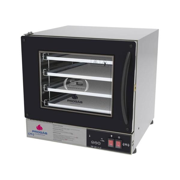 Imagem de Forno Turbo Elétrico Fast Oven Prp-004 Plus Preto - Progas Digital 127V