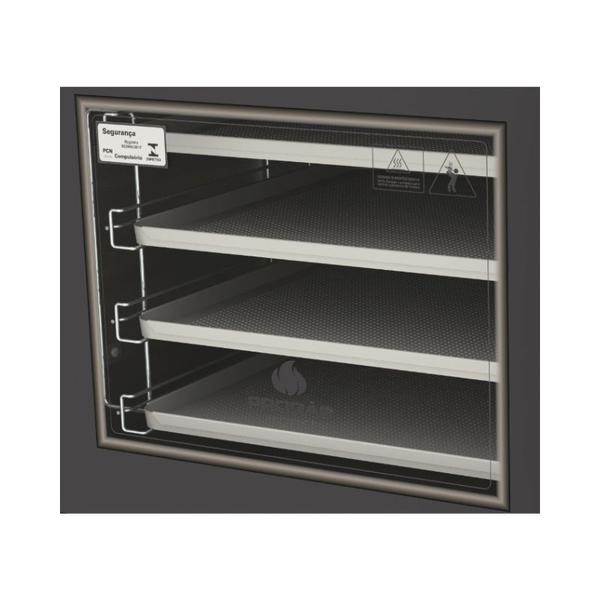 Imagem de Forno Turbo Industrial Fast Oven PRP-004 G2 Progás Preto