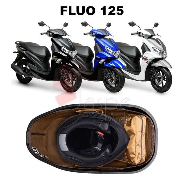 Imagem de Forração Yamaha Fluo 125 Baú Forro Premium Acessório Marrom