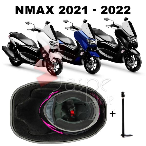 Imagem de Forração Yamaha Nmax 2021 Forro Acessório Preto + 1 Antena