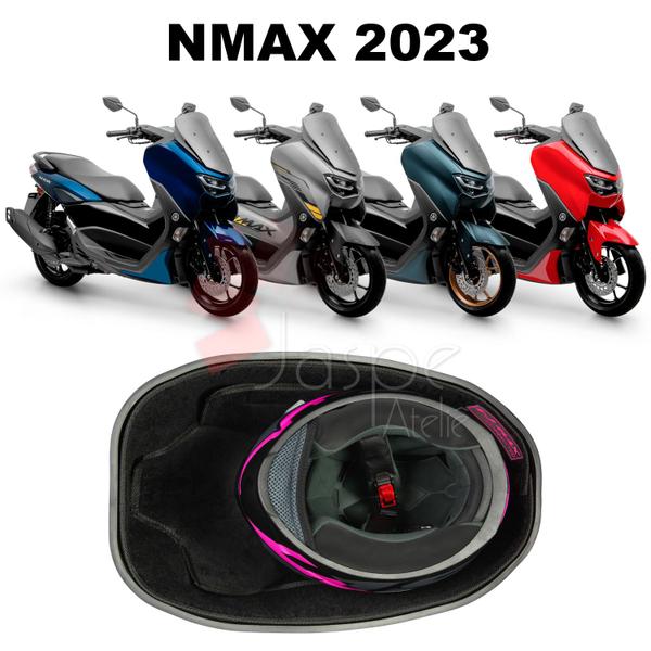 Imagem de Forração Yamaha Nmax 2023 Connected Baú Forro Scooter Preto