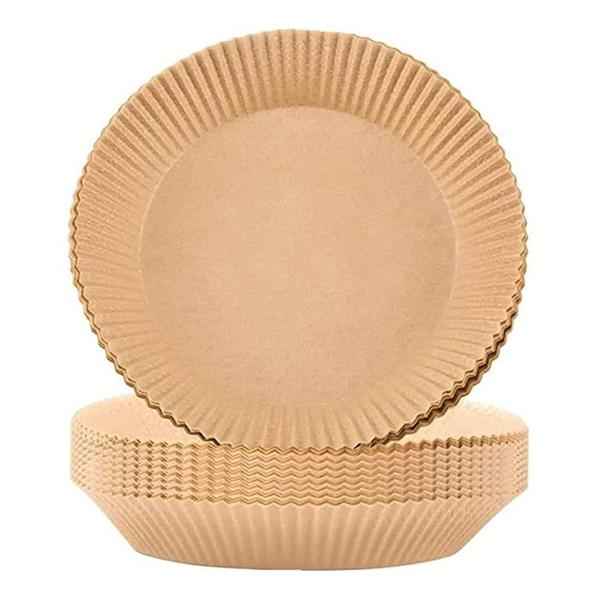 Forro De Papel Antiaderente Especial para Air Fryer 25 Unidades Premium Imagem de Forro De Papel Antiaderente Especial para Air Fryer 25 Unidades Premium