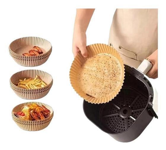 Imagem de Forro De Papel Descartável Especial Air Fryer Kit Com 100