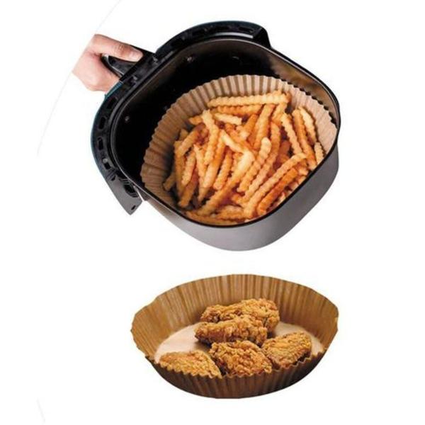 Imagem de Forro De Papel Forma Descartável Air Fryer 100 Un 15,5X4,5